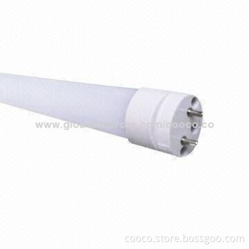 T8 LED Frosted Tube with 15W Power, 110lm/W High-efficiency, >400,000H Long Lifespan, CE/RoHS Mark